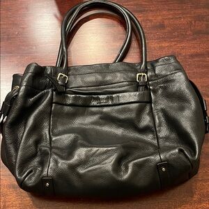 Kate Spade Black Leather Shoulder Bag